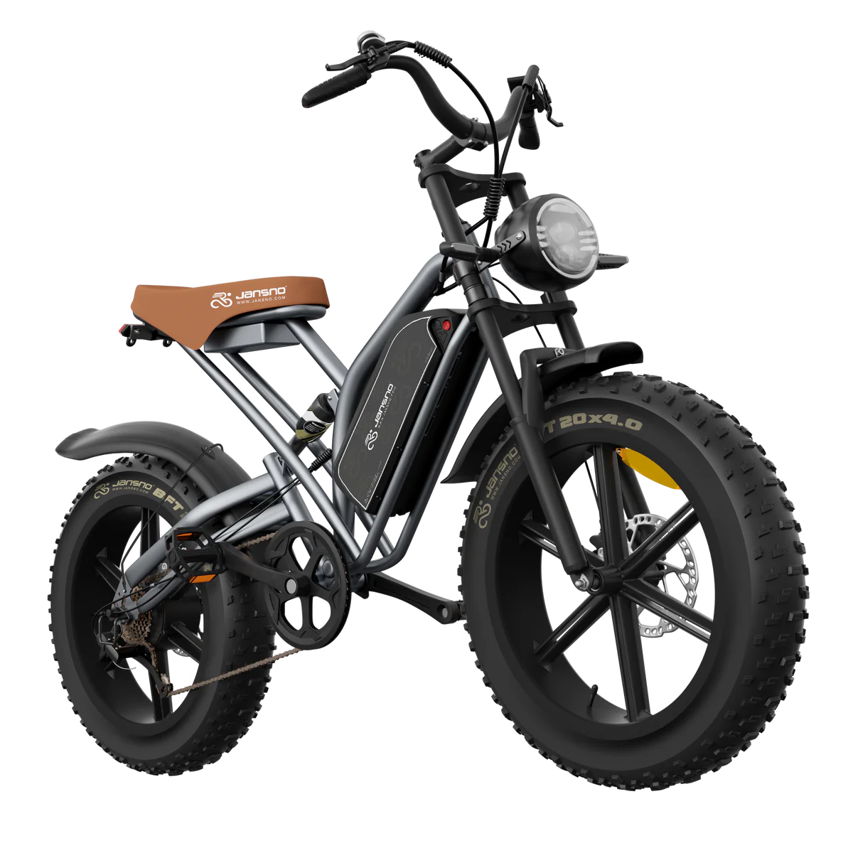 JANSNO X50 Gen2 Fat Tire Electric Bike for Adults,48V 14Ah Removable Battery
