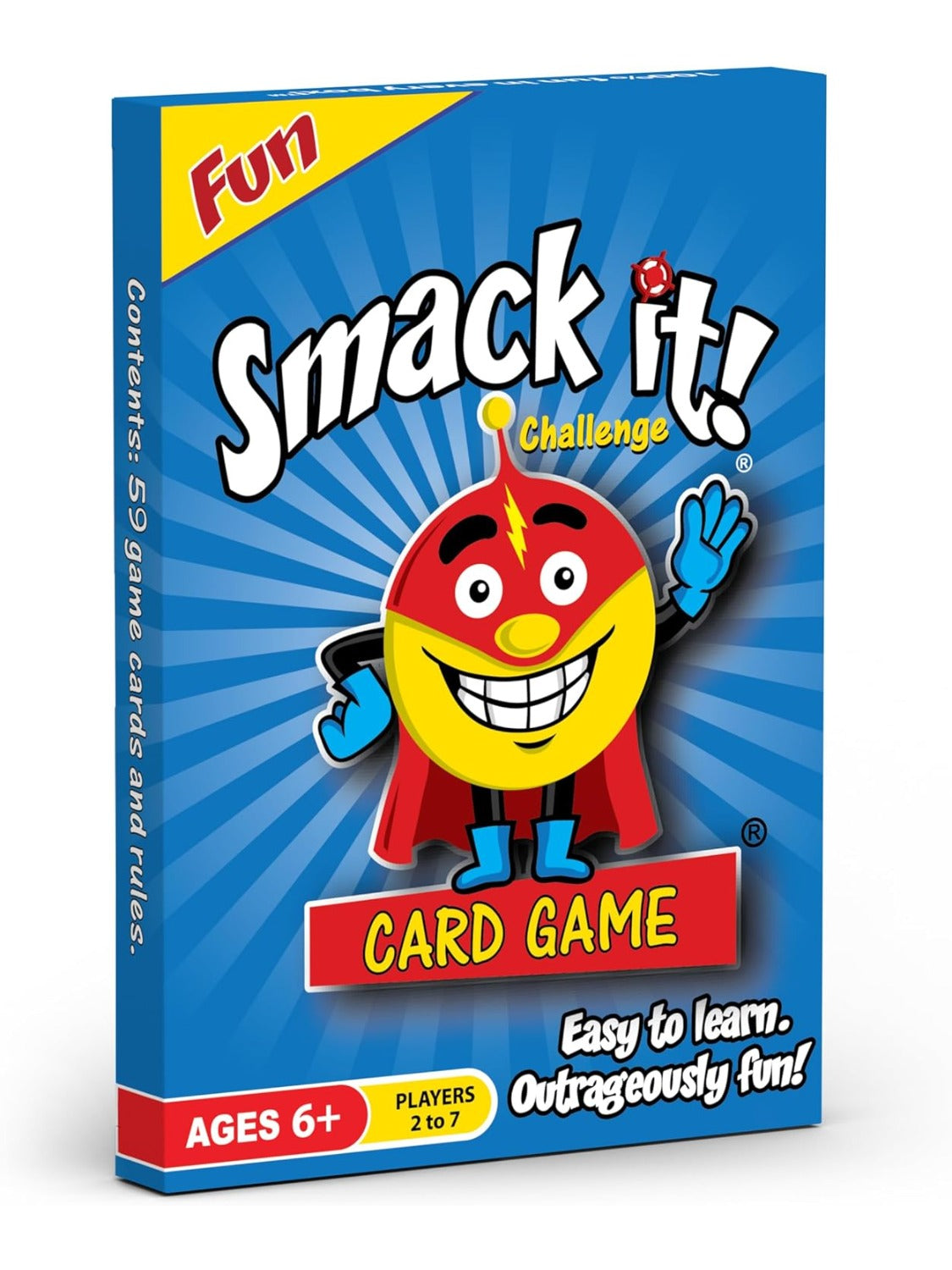 Smack It Card Game For Kids,Casual Party Game Cards,2 to 7 Player