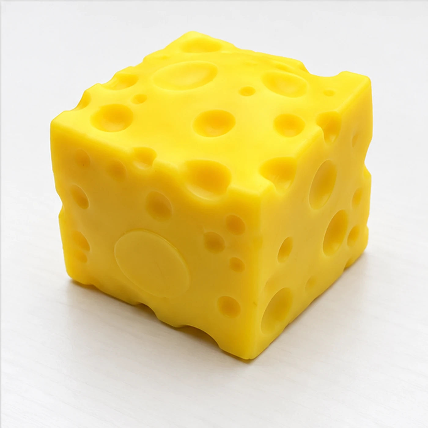 Crunchy Cheese Cube Squishy Sensory Toy image 4