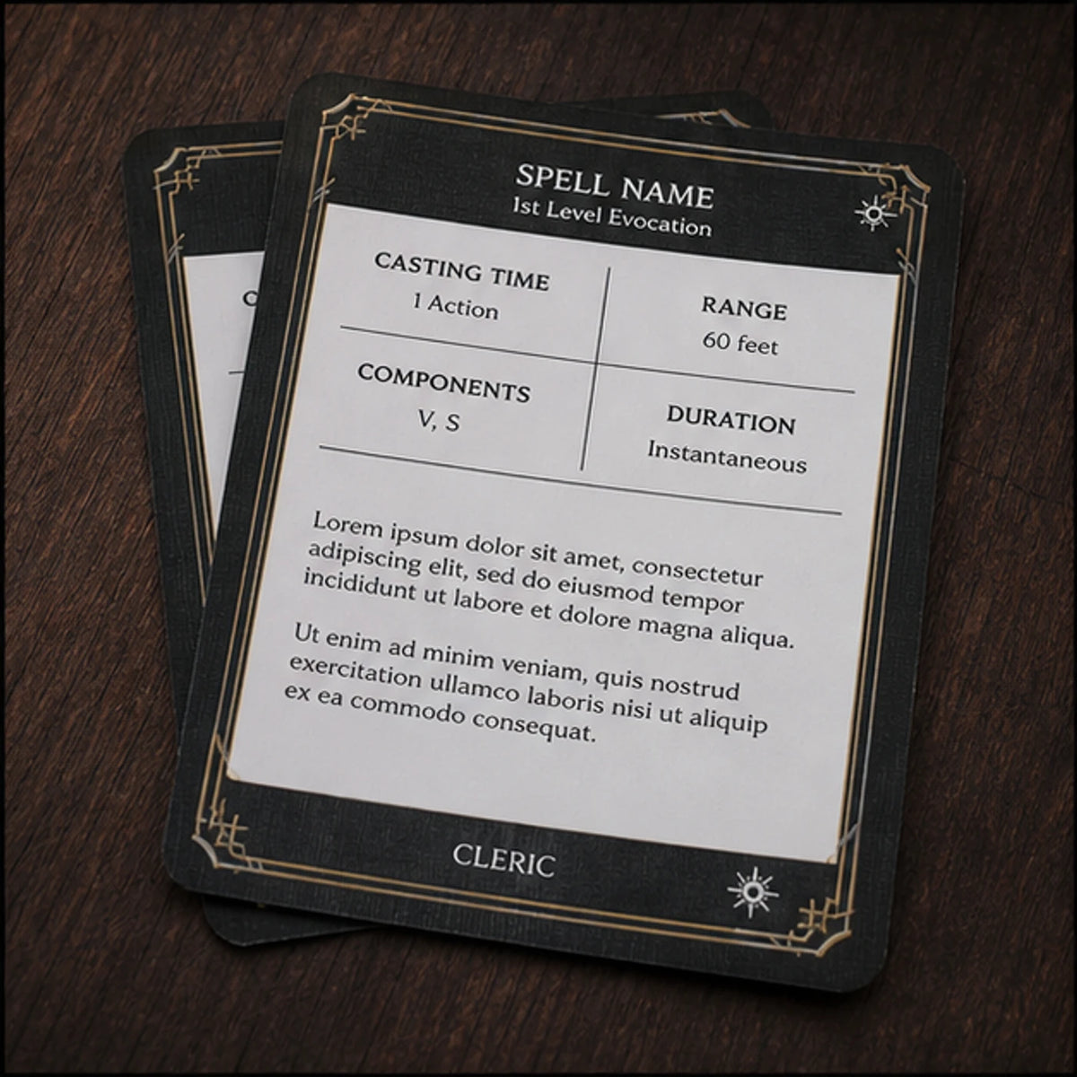 Dungeons & Dragons Spellbook Cards: Cleric - image 3