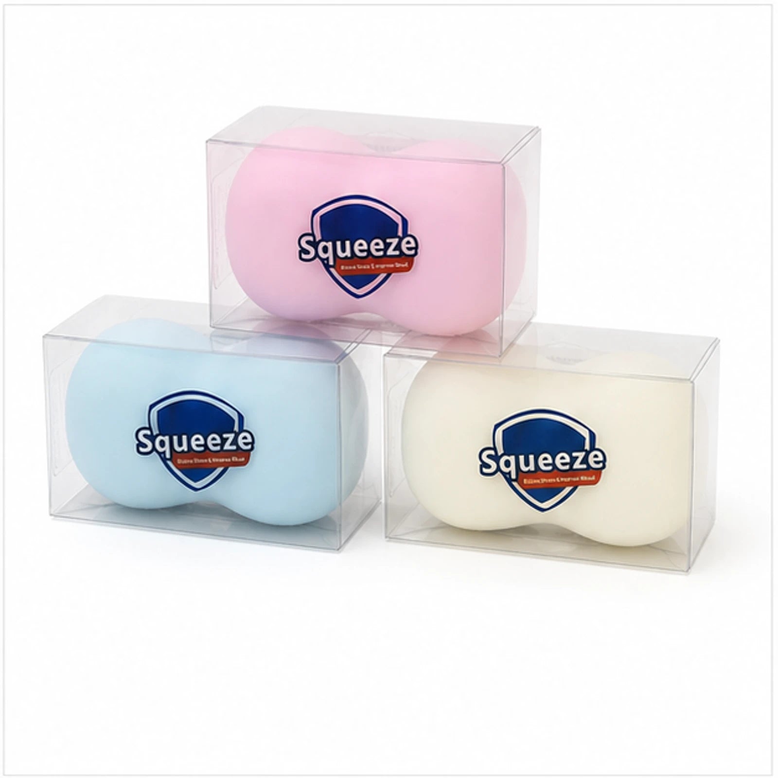 Double-lobe soft gel squeeze toy image 3