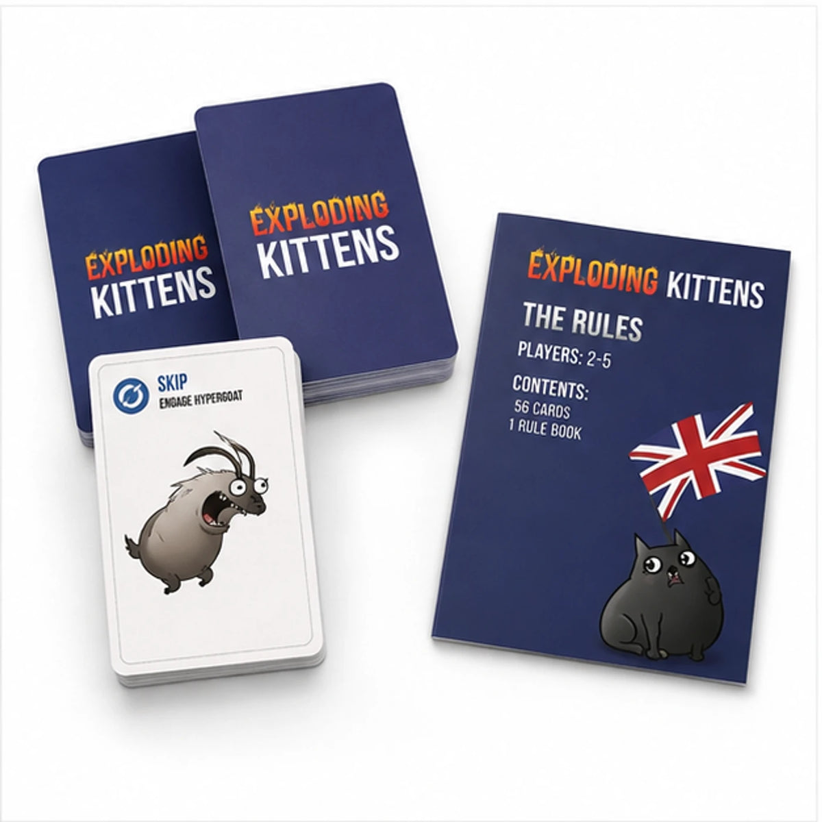 Exploding Kittens UK Edition Card Game - image 3