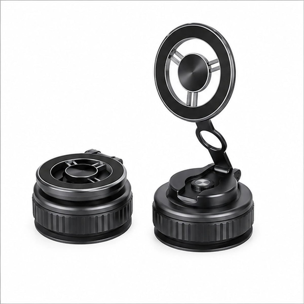 G518 Vacuum Magnetic Phone Holder - Black image 3