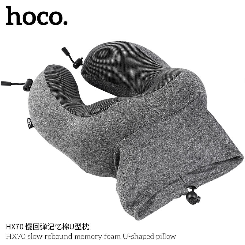Hoco HX70 Slow Rebound Memory Foam U-Shaped Pillow best for holiday