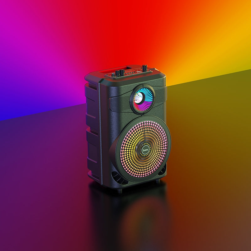 Hoco BS46 Karaoke Bluetooth Speaker with Microphone - Black