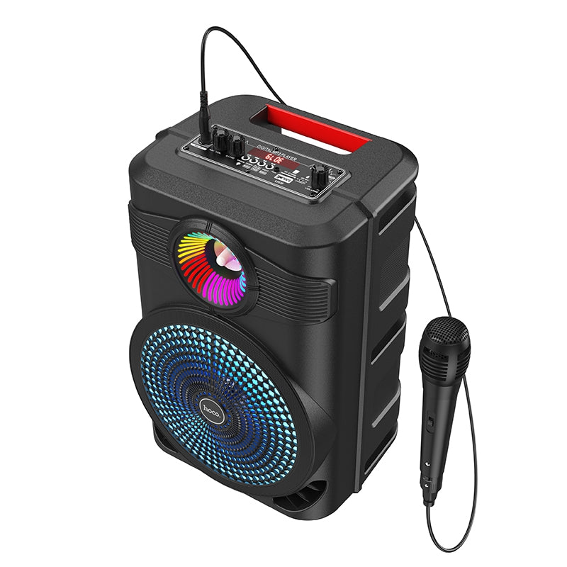 Hoco BS46 Karaoke Bluetooth Speaker with Microphone - Black