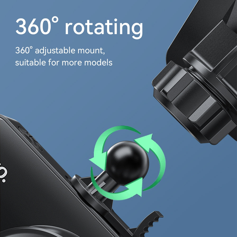 Hoco DV3 Dual-Channel 1080p Dash Camera with Rear Camera - Black
