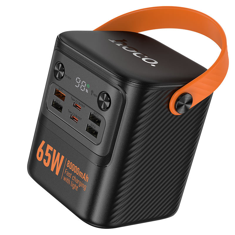 Hoco Power bank  PD65W 80000mAh for laptop phone table