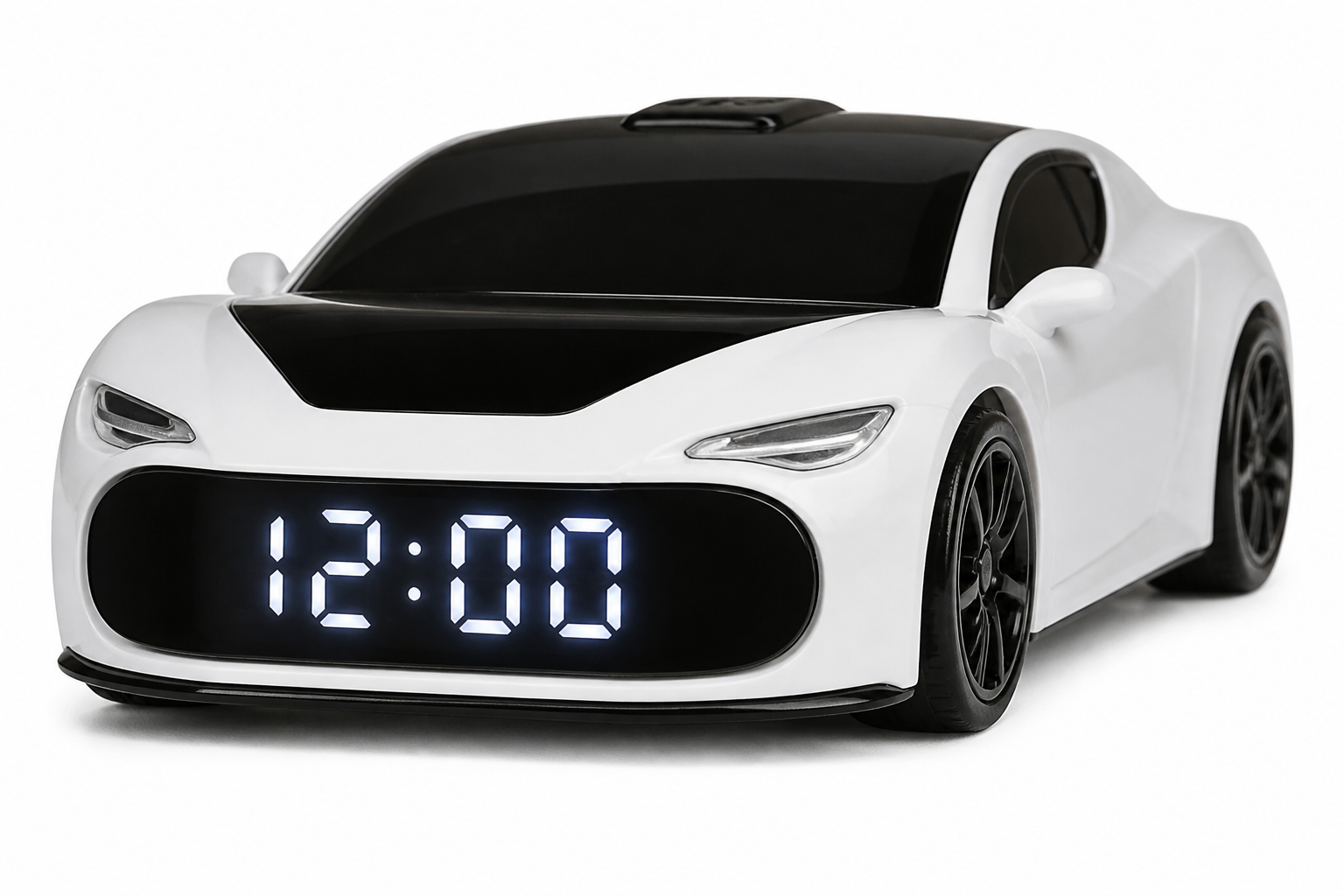 Js hypercar digital alarm clock detail image 1