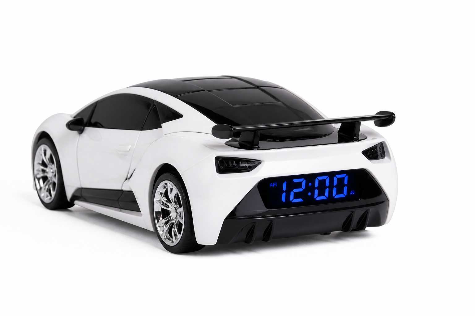 Js hypercar digital alarm clock detail image 3