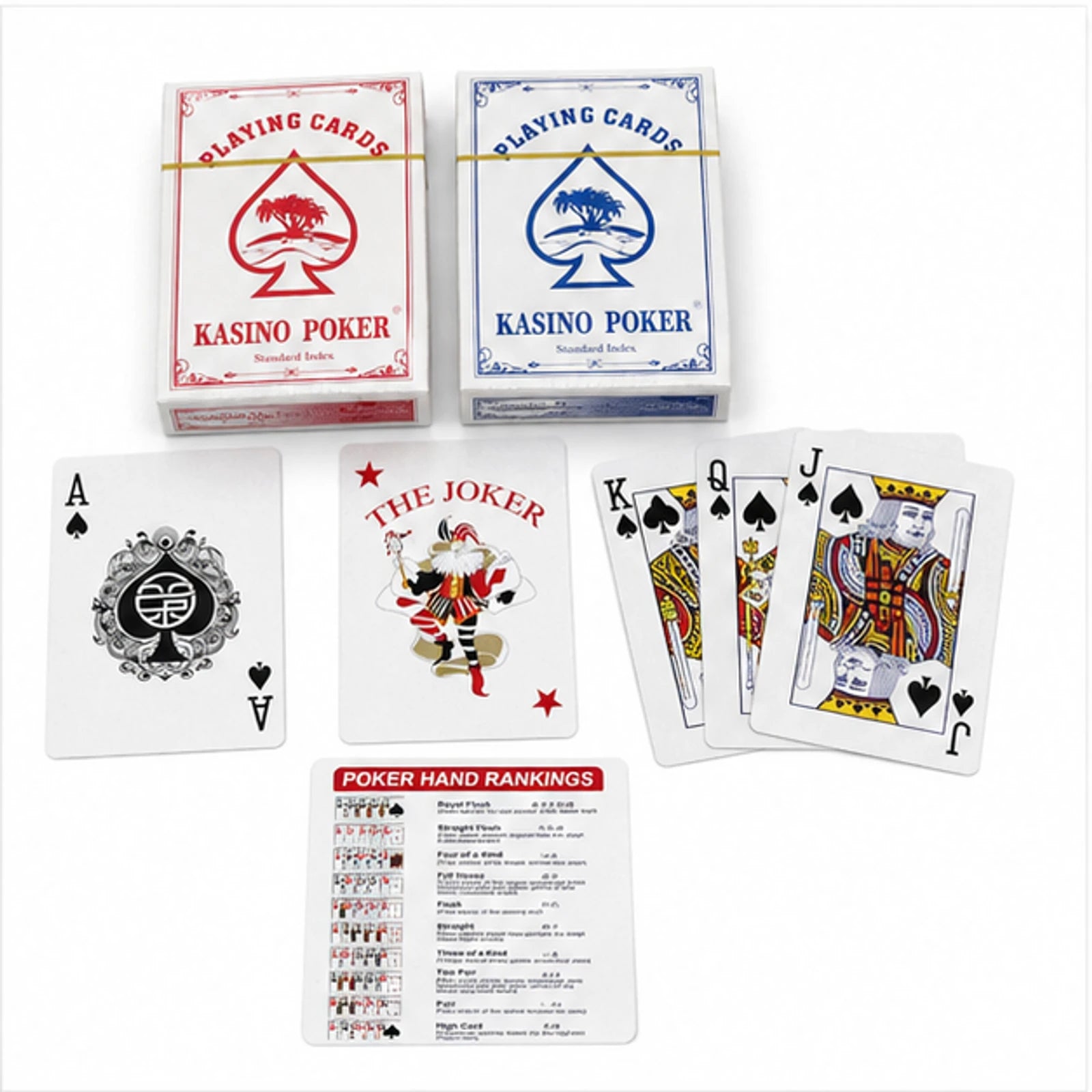 Kasino Poker No.968 standard playing cards two-deck set image 3