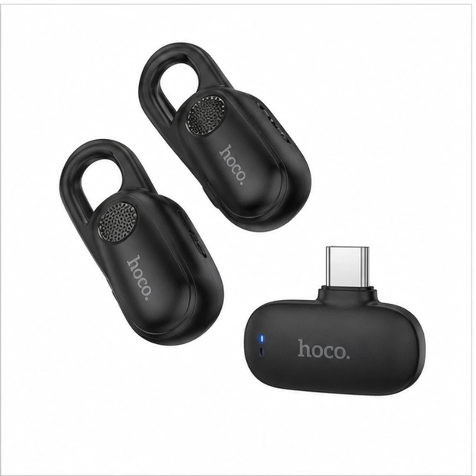 Hoco L27 Dual Hidden Wireless Microphone - USB-C image 3