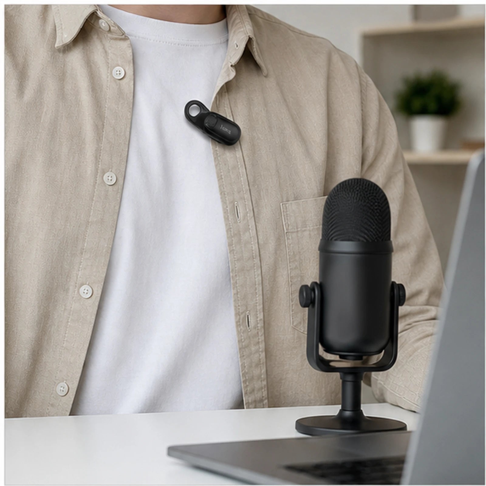 Hoco L27 Dual Hidden Wireless Microphone - USB-C image 4