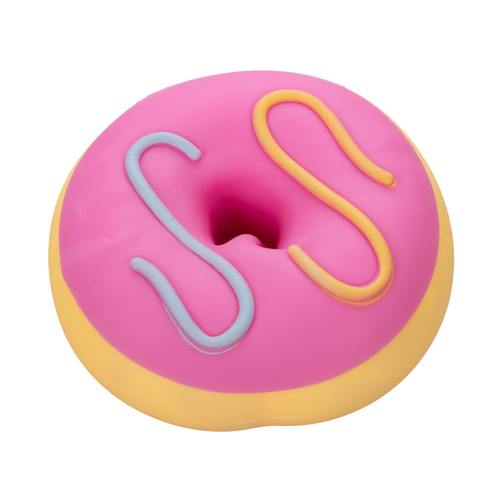 Jumbo Doughnut Squishy Toy, Extra Large Foam Squeeze Toy, Pink and Blue with Sprinkles, Sensory Play Foam Toy, Styles May Vary, for Ages 3+