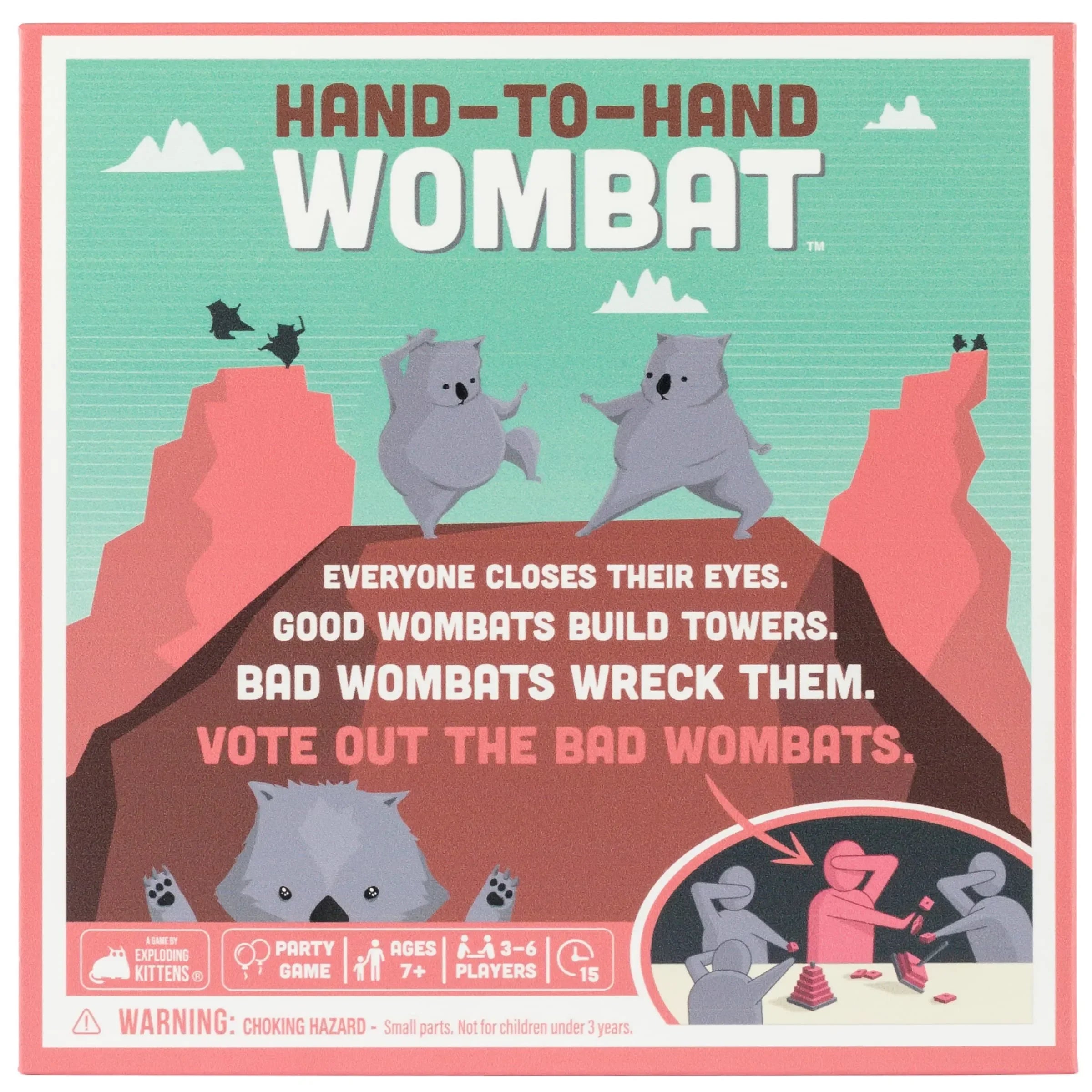 Hand to Hand Wombat (By Exploding Kittens)