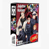 UNO One Piece NARUTO Spell Battle Chainsawman Card Game for Family Night Featuring Tv Show Themed Graphics