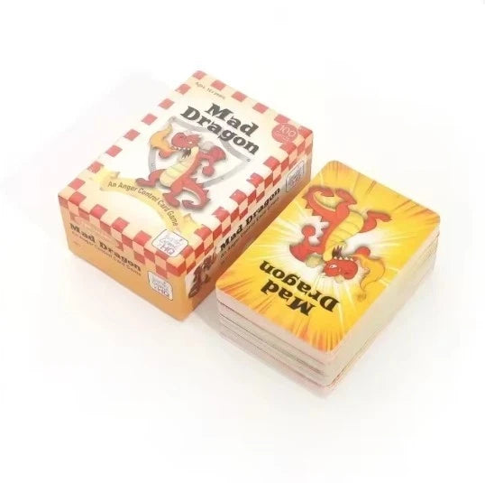 Mad Dragon: An Anger Control Card Game Board Games 14years +