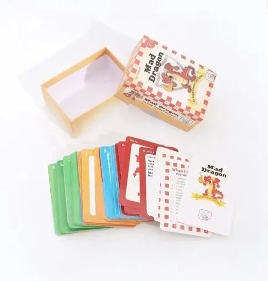 Mad Dragon: An Anger Control Card Game Board Games 14years +