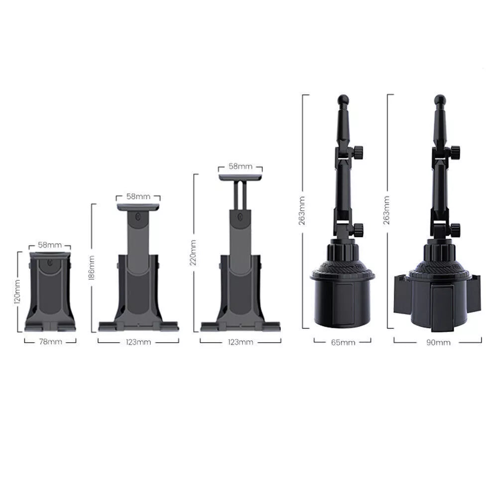 Universal Car Mount Car Cup Holder Phone Stand For 4-13