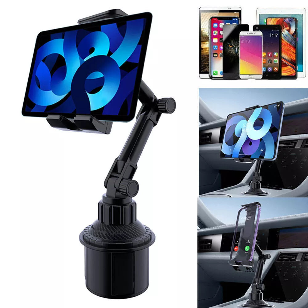 Universal Car Mount Car Cup Holder Phone Stand For 4-13