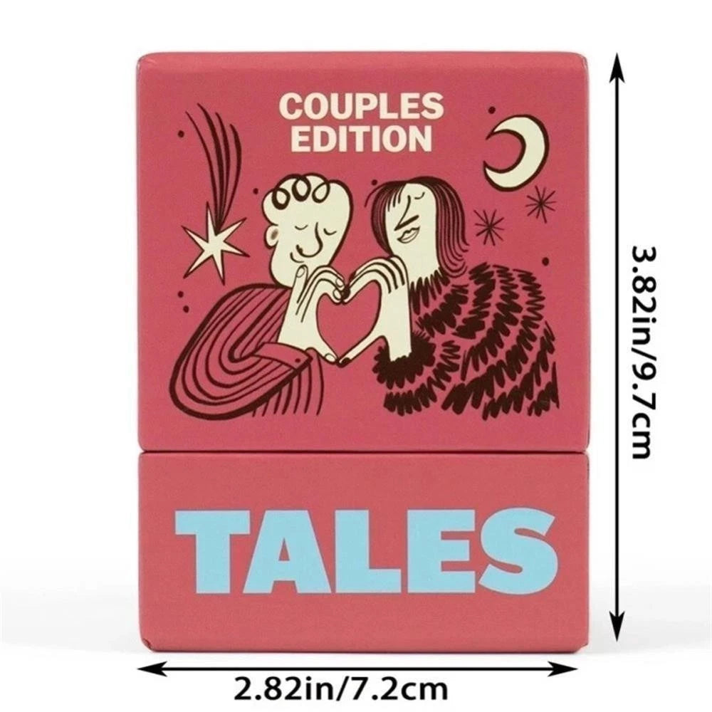 TALES 150 Conversation Cards, Couples Edition, Deepen Your Connection
