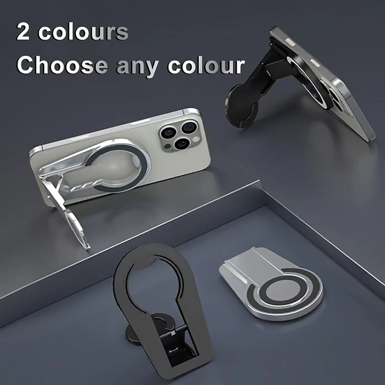 Adjustable Holder Magnetic Phone Stand For And phones,Compatible With Car Mount