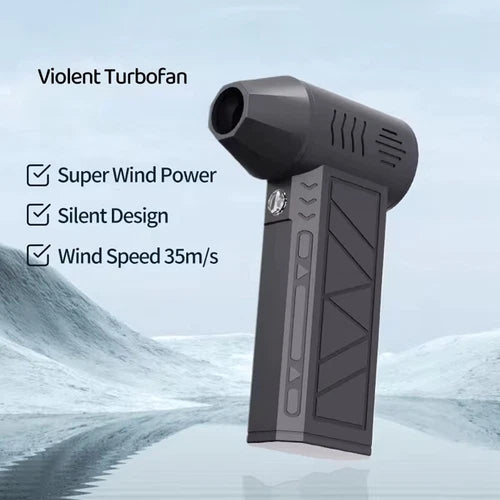 Air Blower with Extra Nozzle 130000RPM Turbo Fan Wind Speed 39.5m/S6072