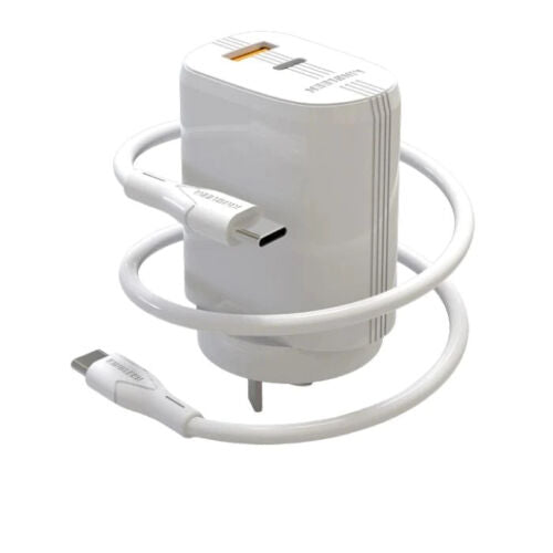 20W Kingleen  Type C + USB Power Adapter