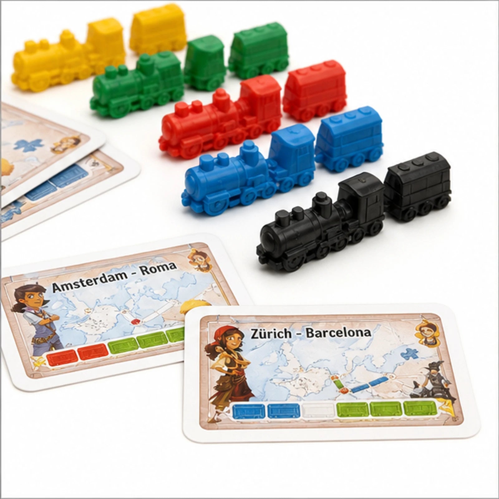Ticket to Ride: First Journey Europe Board Game image 3