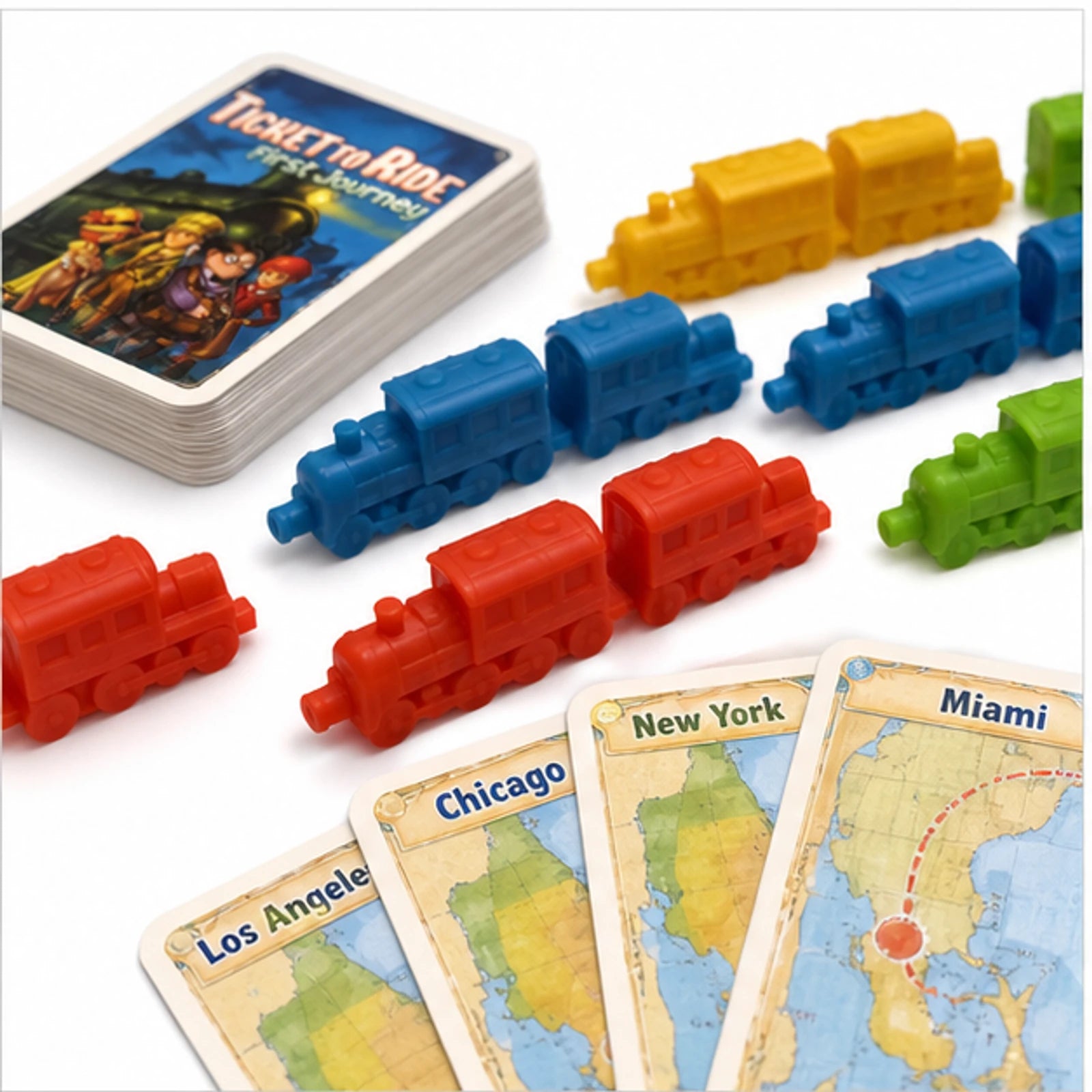 Ticket to Ride: First Journey USA Board Game image 3