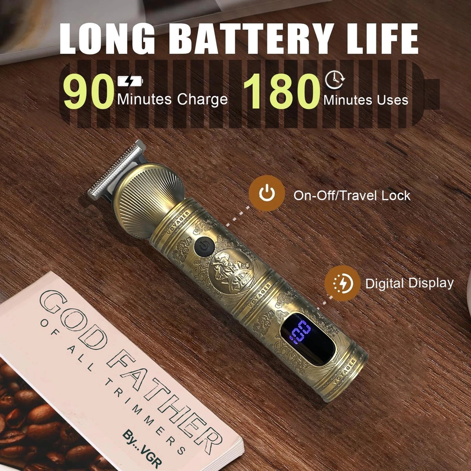 VGR Voyager V-106 grooming kit feature image