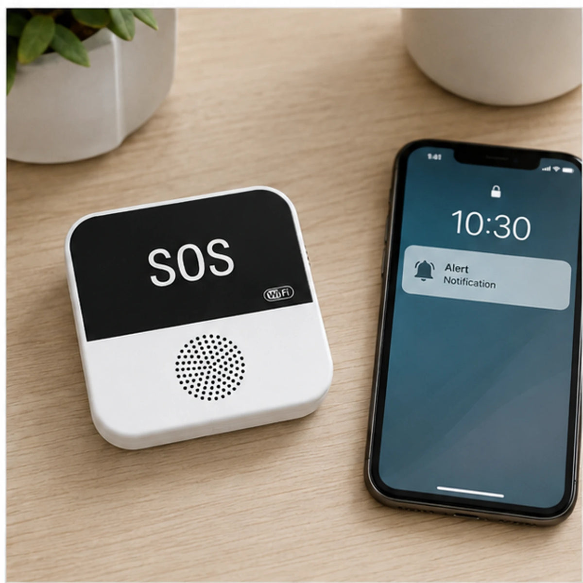 Wi-Fi smart pager alarm receiver image 4