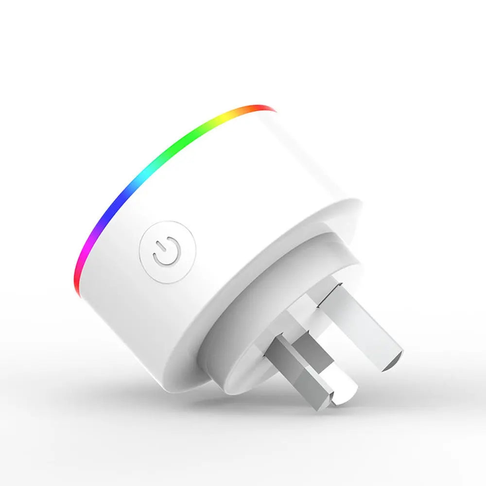 Tuya AU Plug Smart RGB LED Light Smart Wifi Socket Voice Control Works With Alexa Google Home