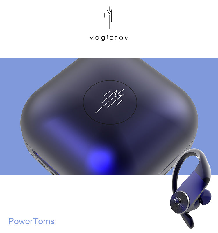 Magictom Sport Wireless Bluetooth Earphone -Black