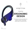 Magictom Sport Wireless Bluetooth Earphone -Black