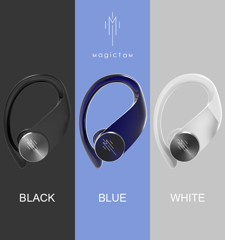Magictom Sport Wireless Bluetooth Earphone -Black
