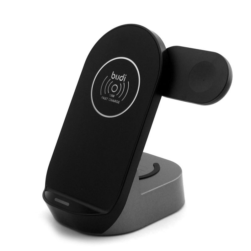 Budi 3 Device 15W Wireless Charging Stand
