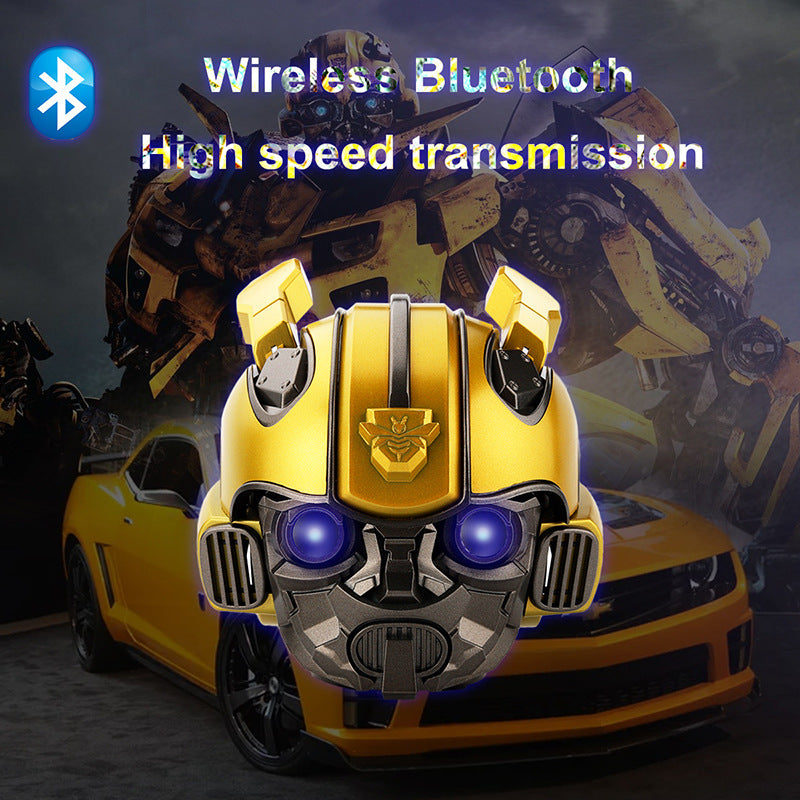 Bumblebee Bluetooth mini Wireless speakers Subwoofer Stereo Transformers LED Flashing Light BT boombox For FM Mp3
