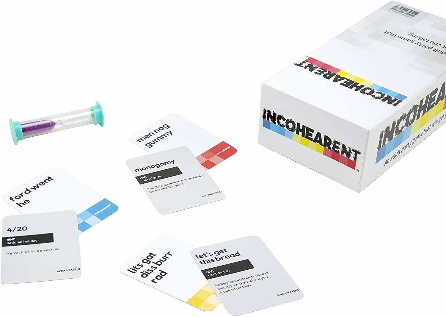 Incohearent Party Game - Brand New fun party