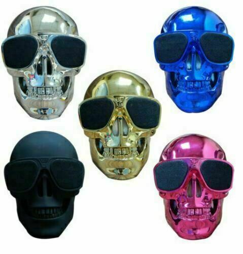 Skull Portable Bluetooth Audio Wireless Speaker