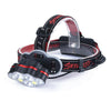 iTEQ Headlight red COB LED Head Lamp USB Rechargeable Headtorch 8 light