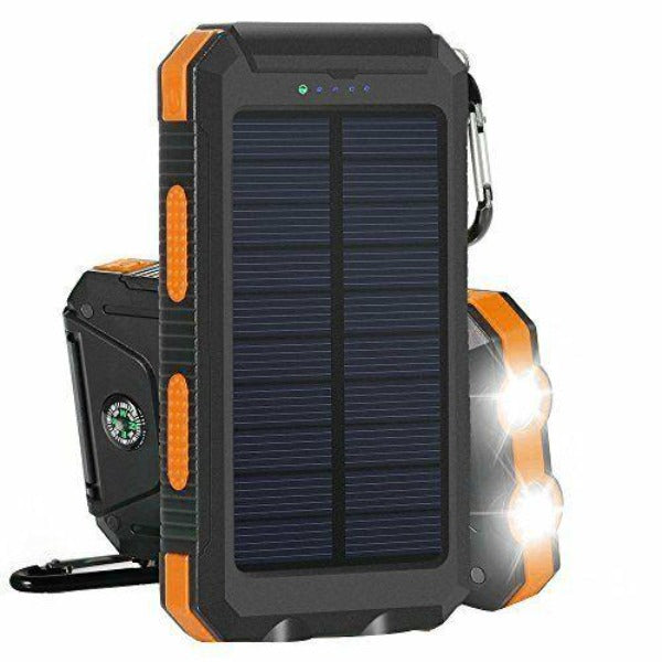 iTEQ Portable Solar Panel Power Bank 10000mAh