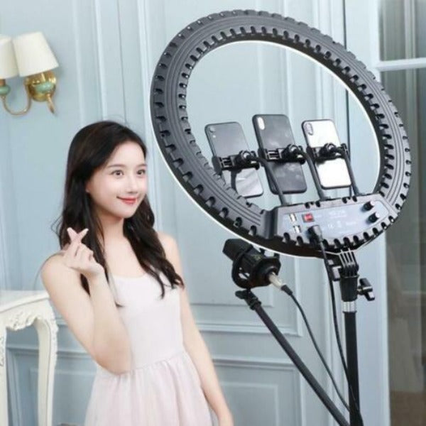 HQ BiColor  LED Ring Light Kit with Stand Social Media/Beauty Ticok LIGHT 18