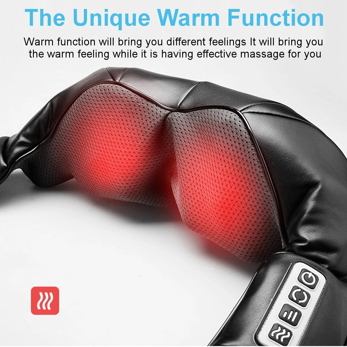 TEQ Neck Shoulder Waist Kneading Relex Massager-Saa Approved