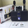 SDRD SD309 Wireless Bluetooth Karaoke 2PCS Microphone Speaker Handheld Mic Portable Singing