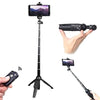 Yunteng 2 in 1 Portable Foldable Phone Selfie Stick Tripod