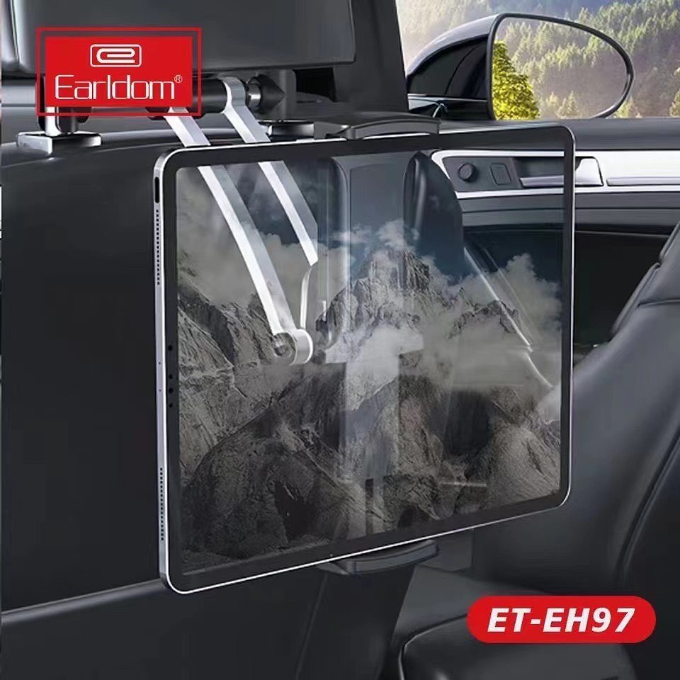 Earldom Car Back Seat Tablet Stand Headrest Mount Holder for 4-14.5 inch iPad Air pro