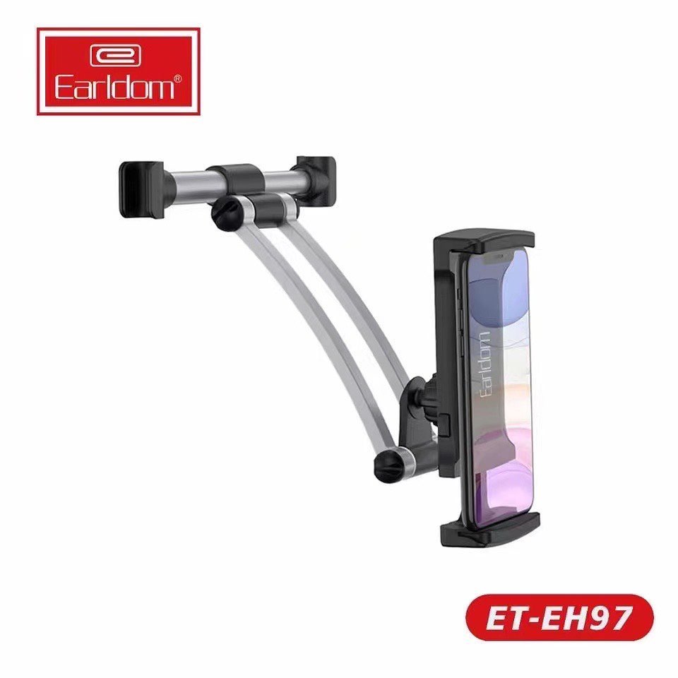 Earldom Car Back Seat Tablet Stand Headrest Mount Holder for 4-14.5 inch iPad Air pro