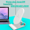 TEQ metal wireless stand for Apple iphone smartphone 20w