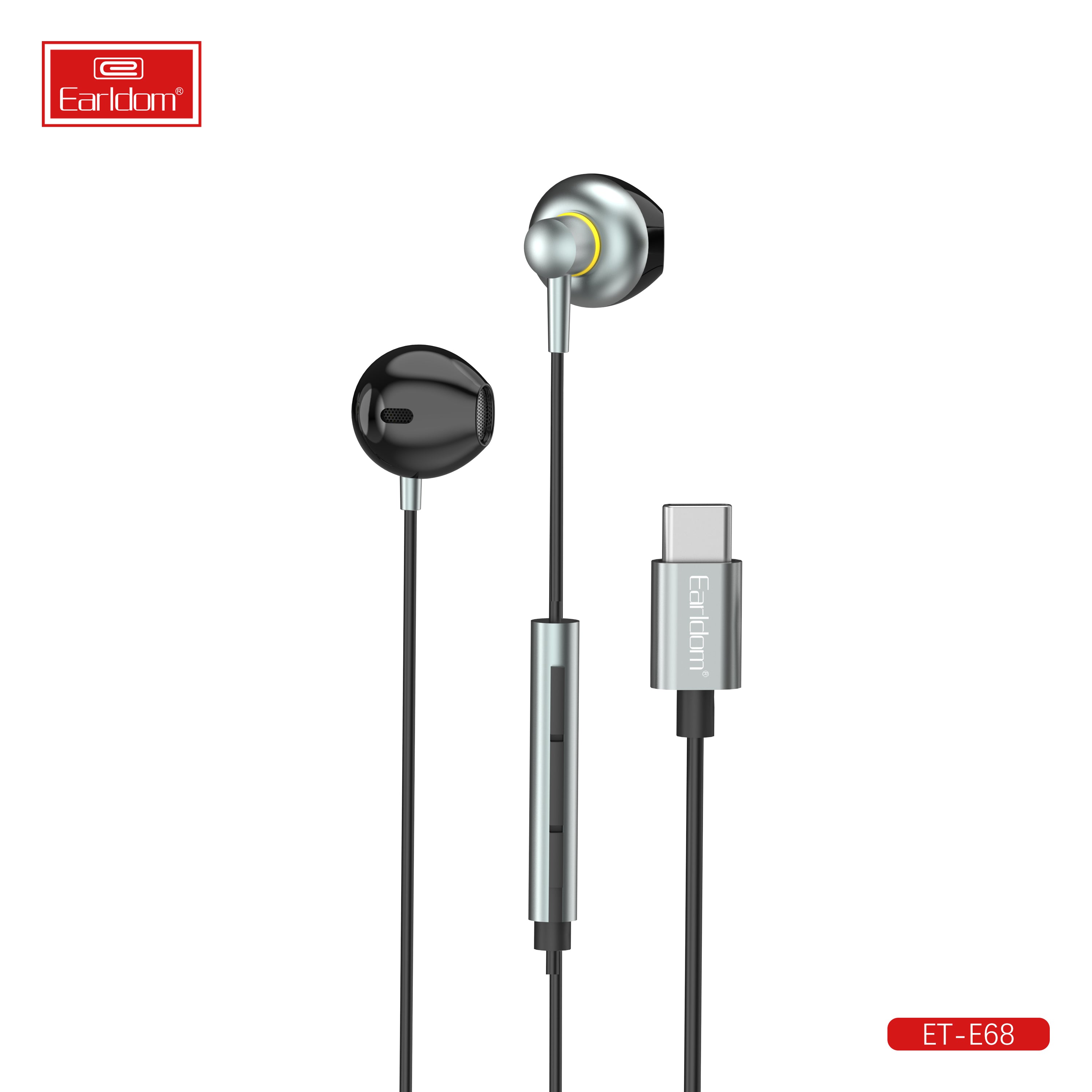 Earldom USB Type C Handsfree Earphone